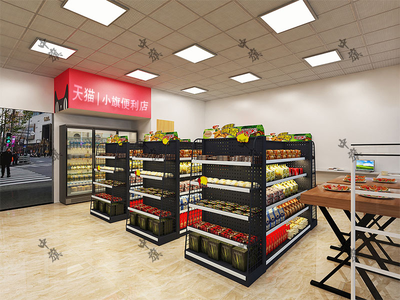 天猫小旗便利店门头图片