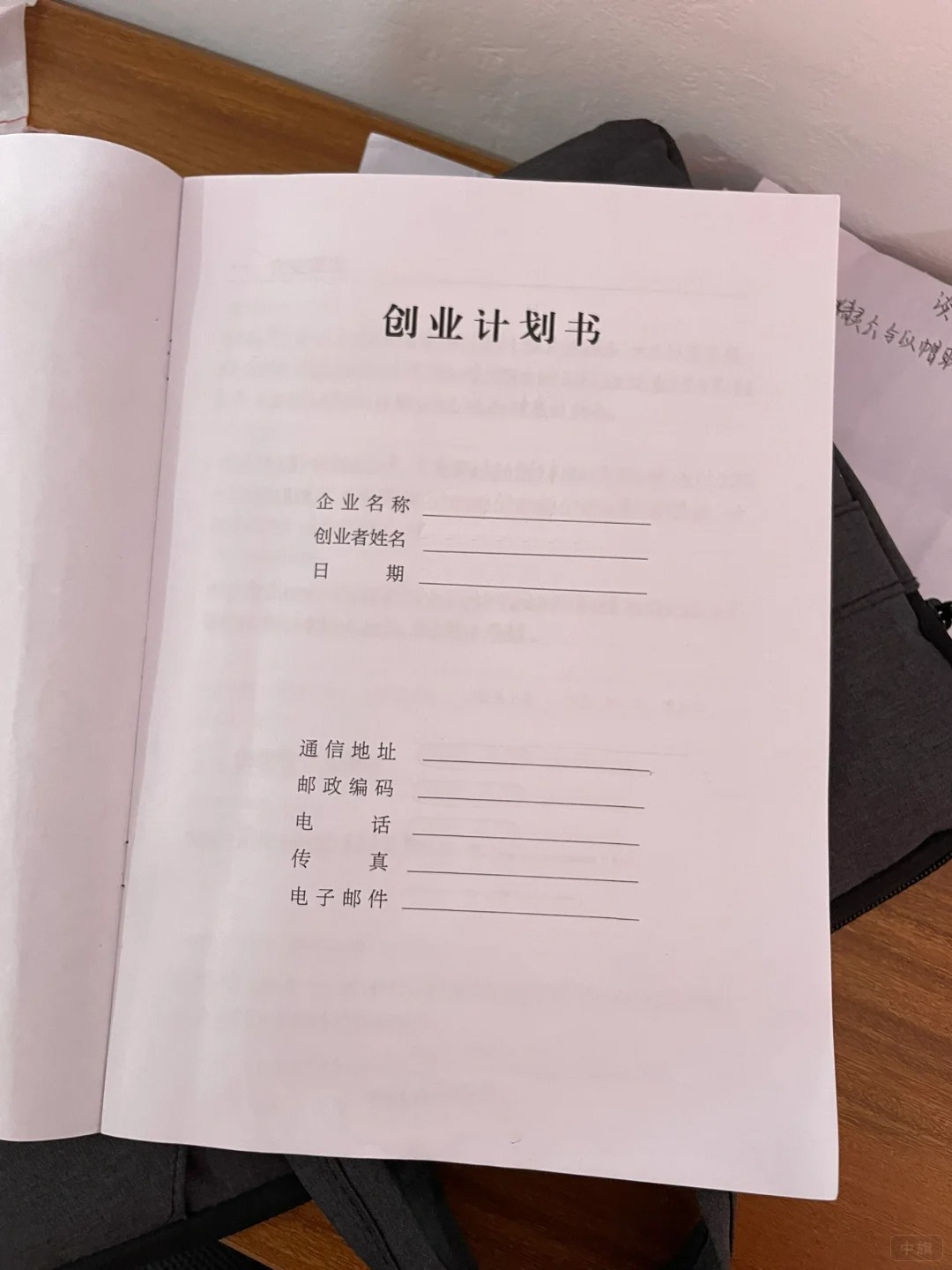 创业计划书