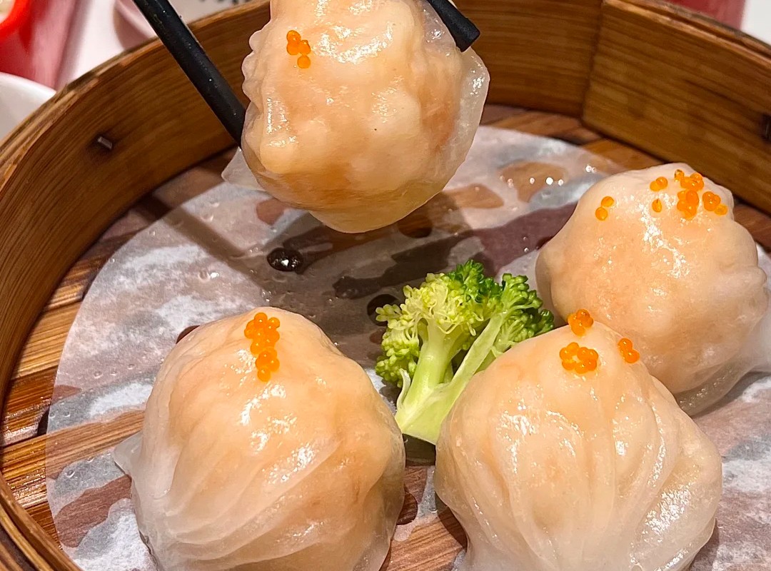 早茶店里的虾饺