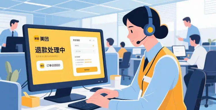 美团退款处理中