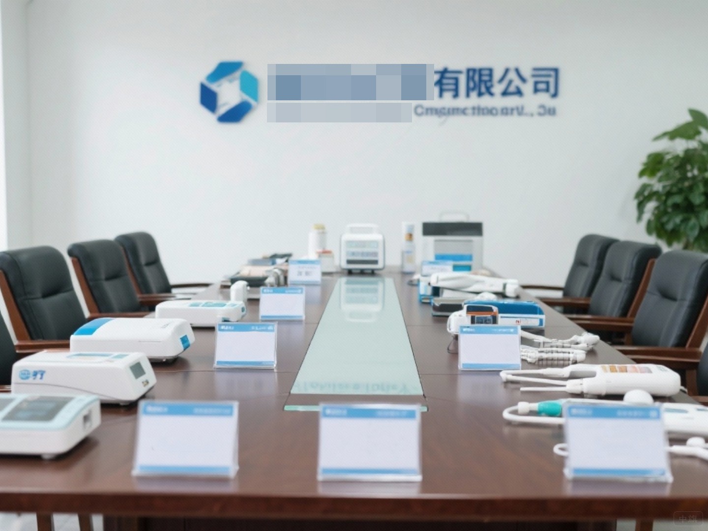 某医疗有限公司正在开会中