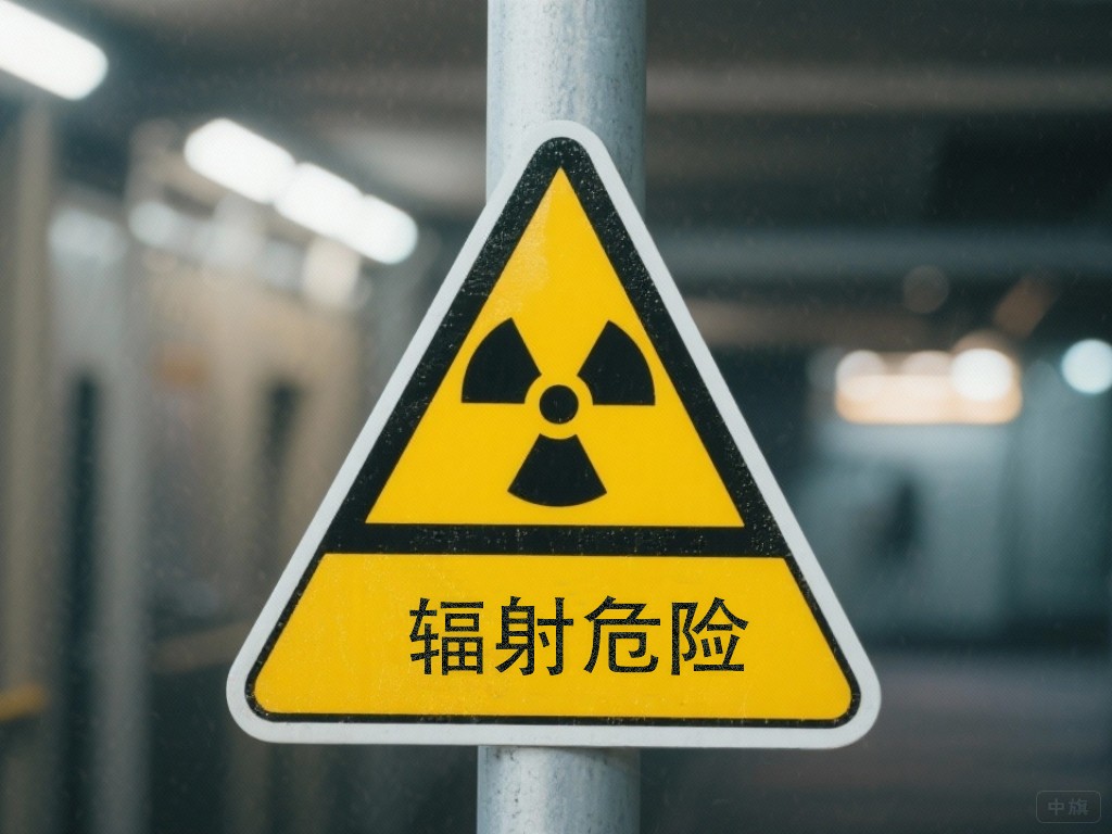 辐射危险警示牌