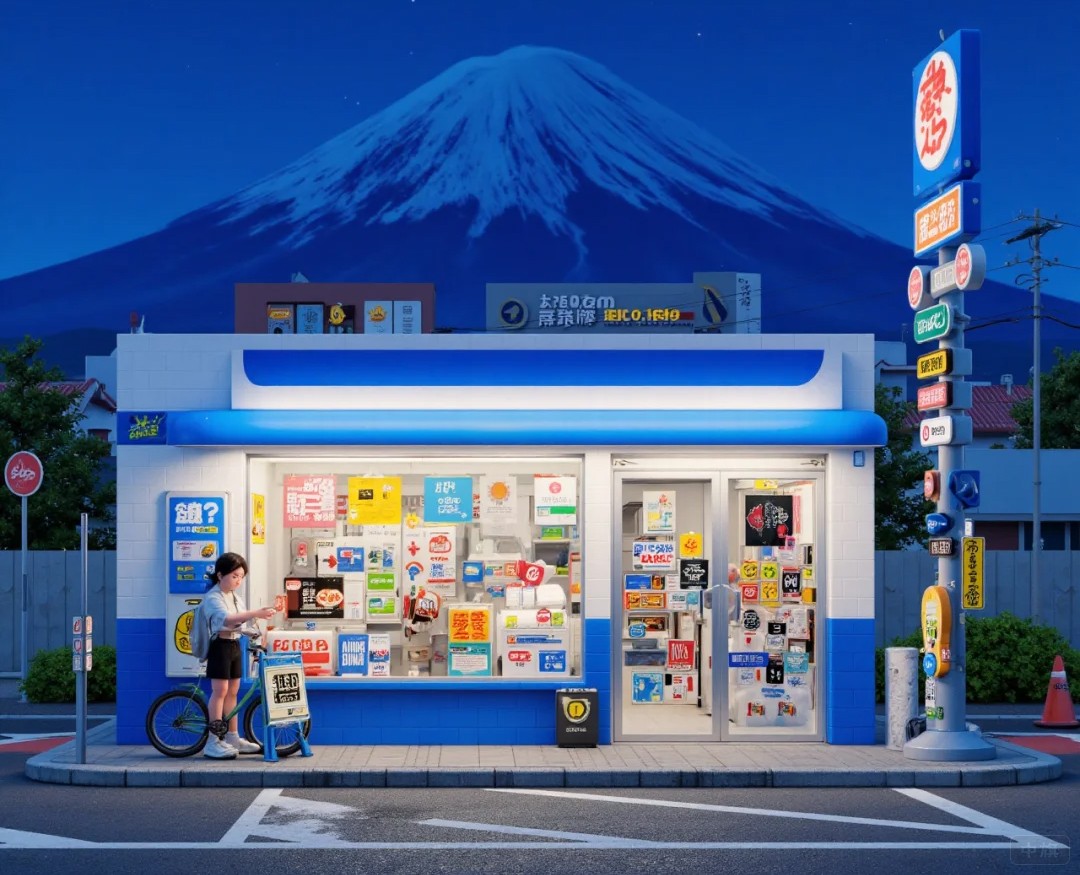 AI生成的一个小杂货店