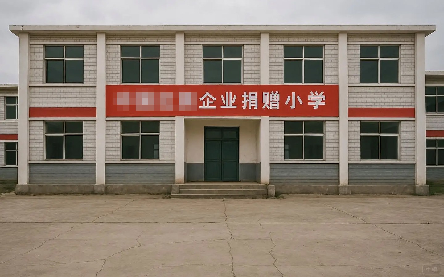 某企业捐赠的小学