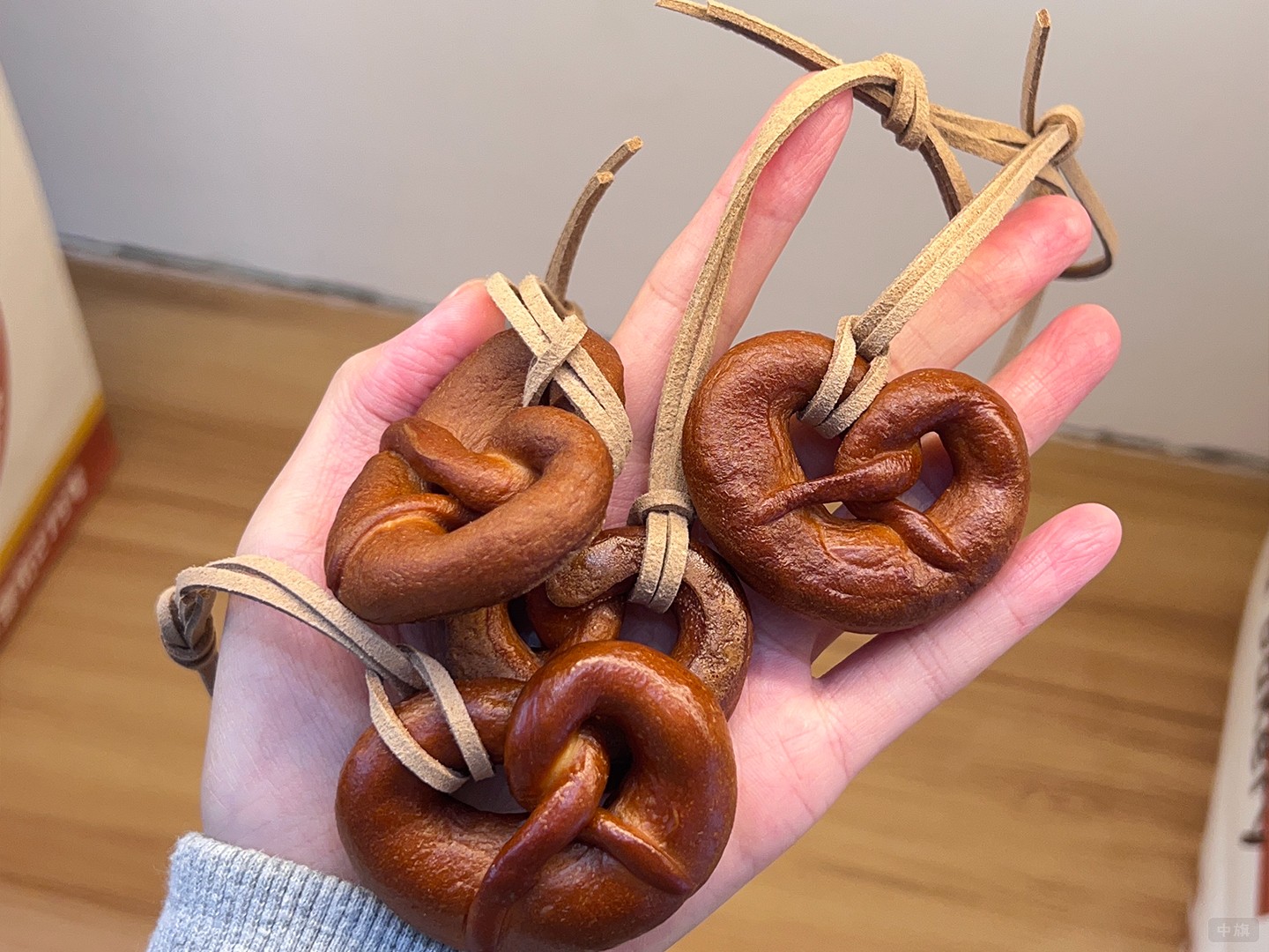 闺蜜杠做出来的爱心饼干
