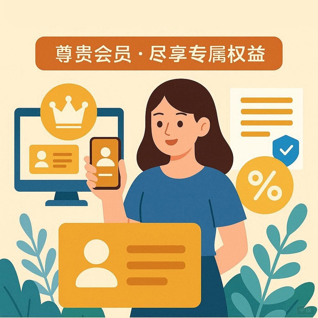 尊贵会员尽享专属权益