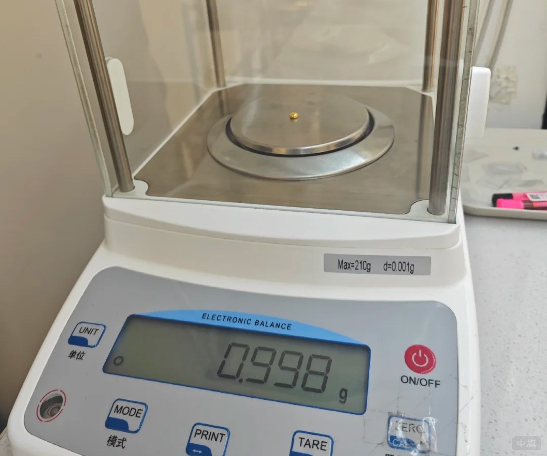 一颗小金豆0.998g