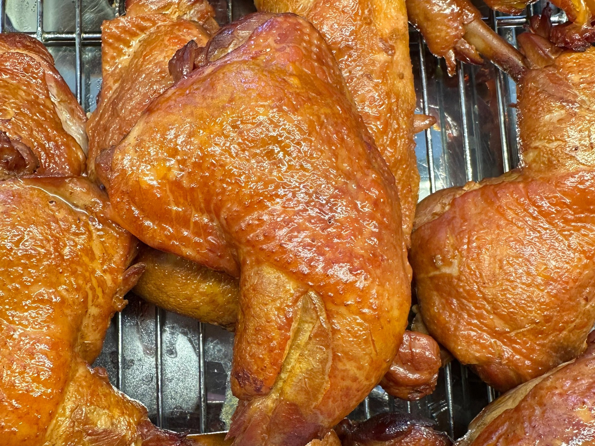 熟食店的烤鸡腿，没有平面图这些都买不了