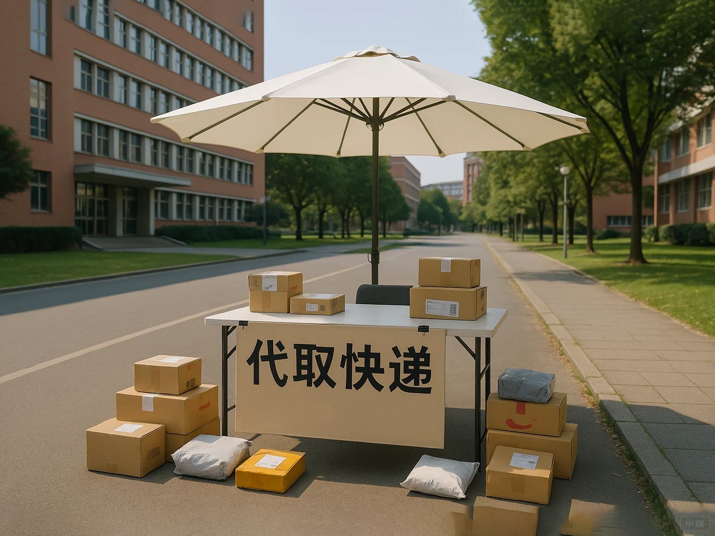 大学生刚兴起创业就是代取快递