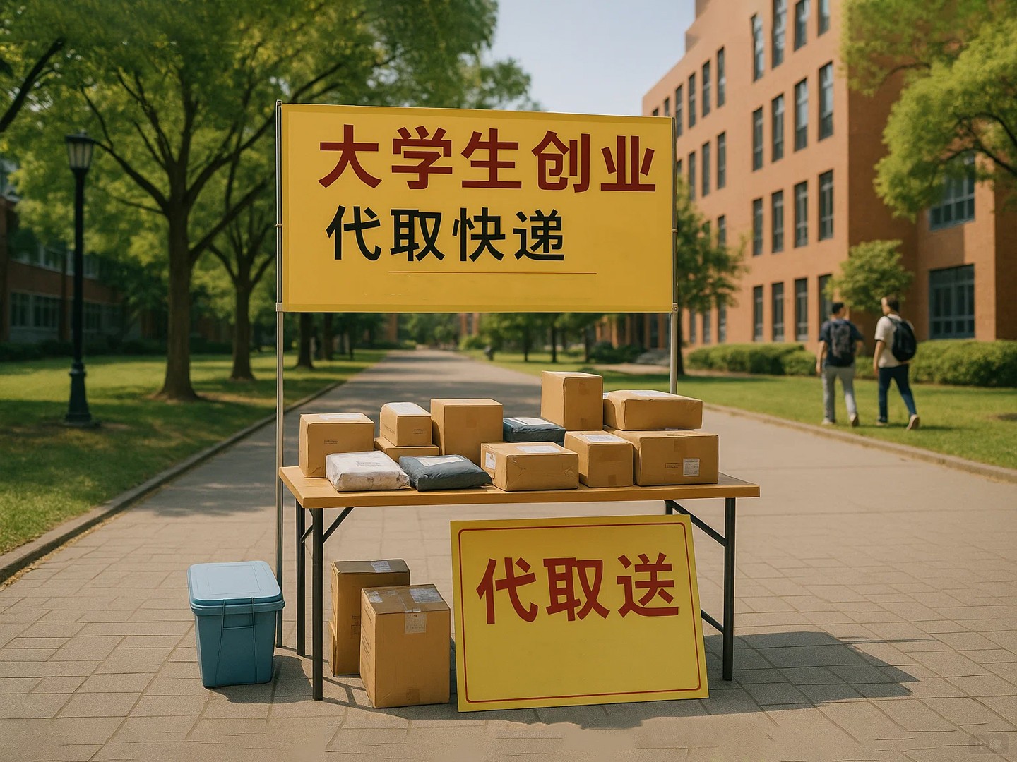 大学生创业代取快递代取送