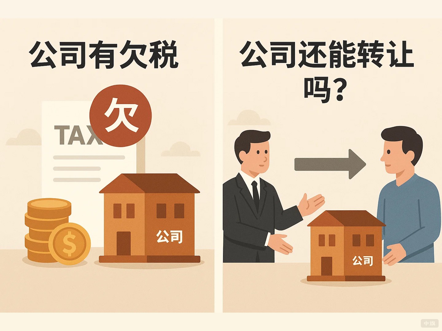 公司有欠税公司还能转让吗? 公司有欠税公司还能转让吗?