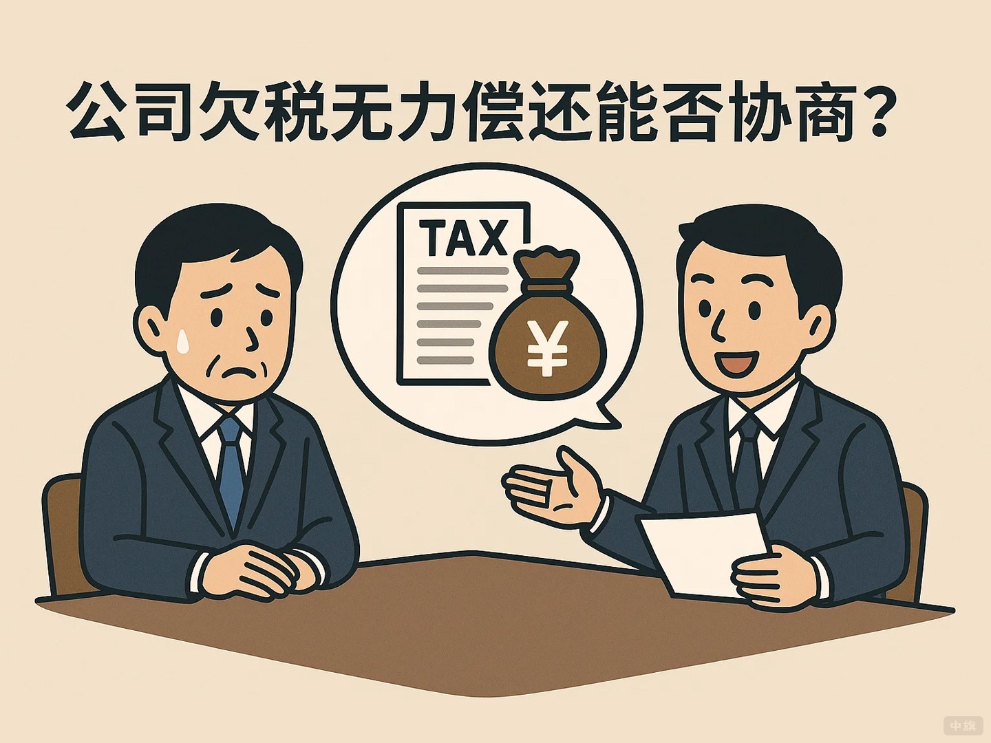 公司欠税无力偿还能否协商? 公司欠税无力偿还能否协商?