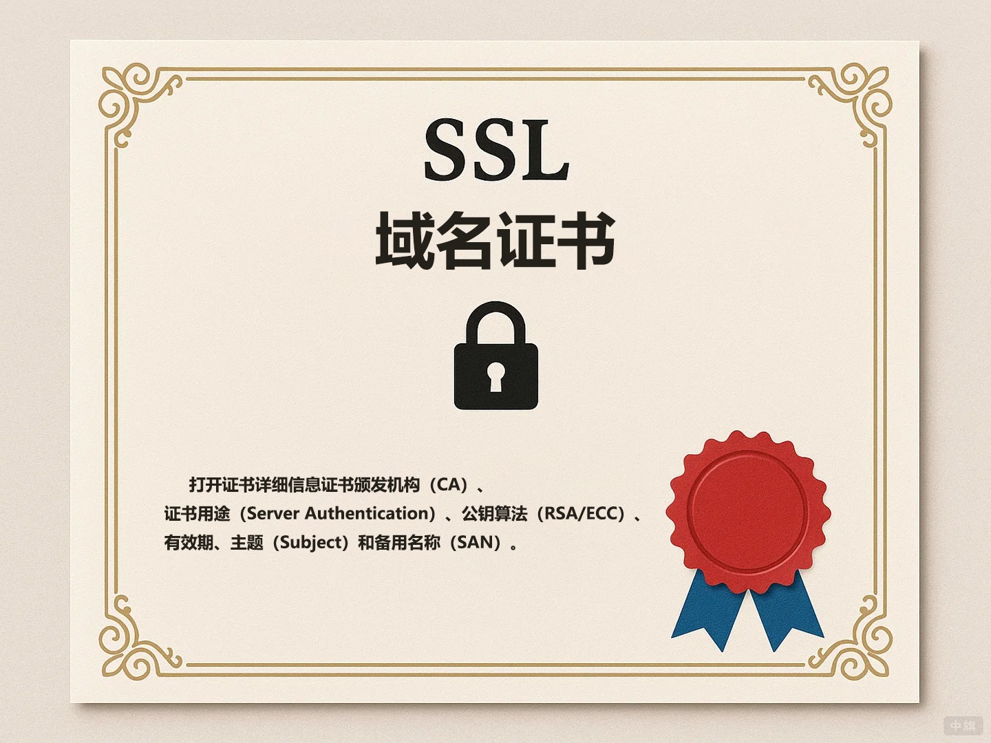 SSL域名证书如何分辨你的证书是不是合适的？