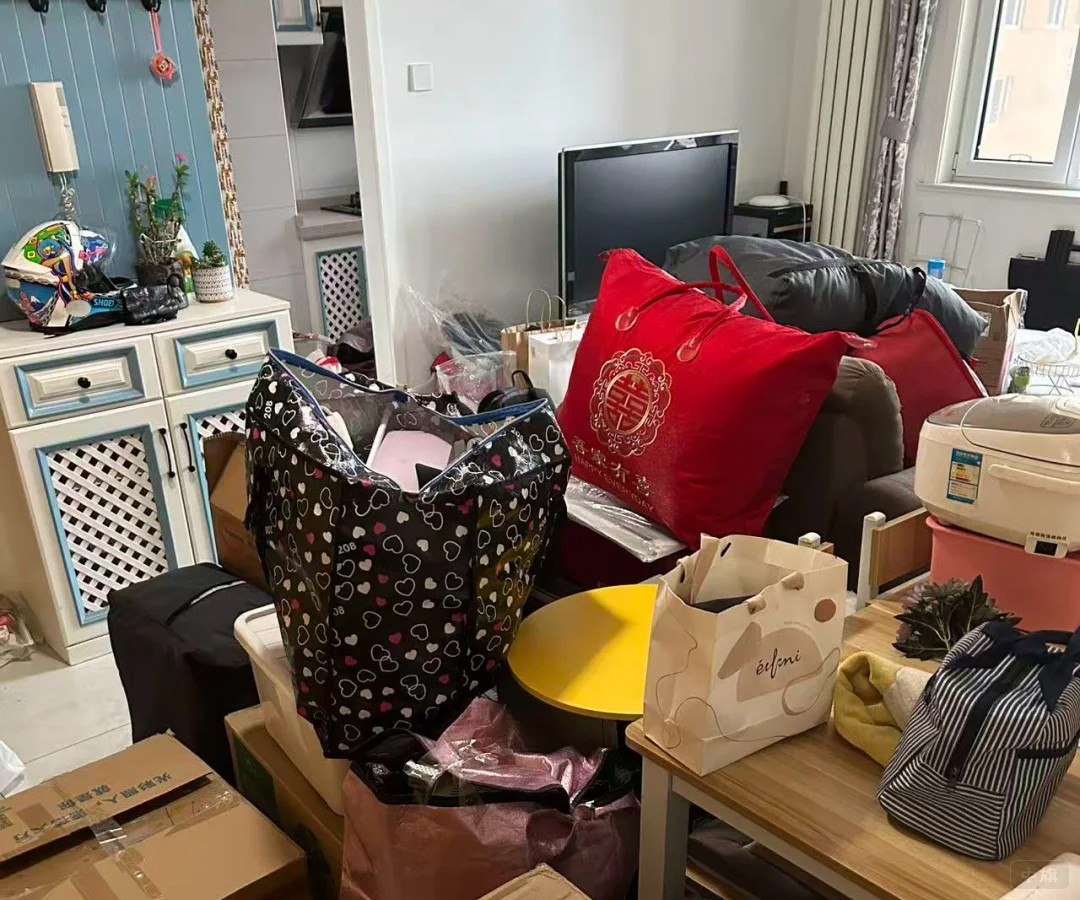 昨天我们打包好的东西