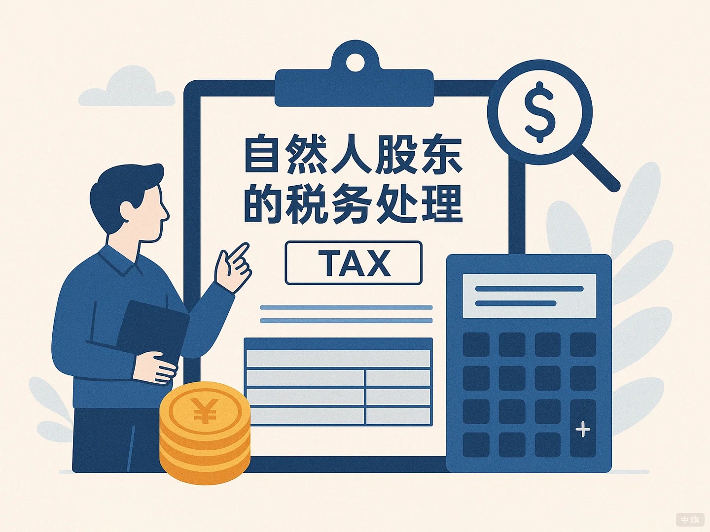 自然人股东的税务处理 自然人股东的税务处理
