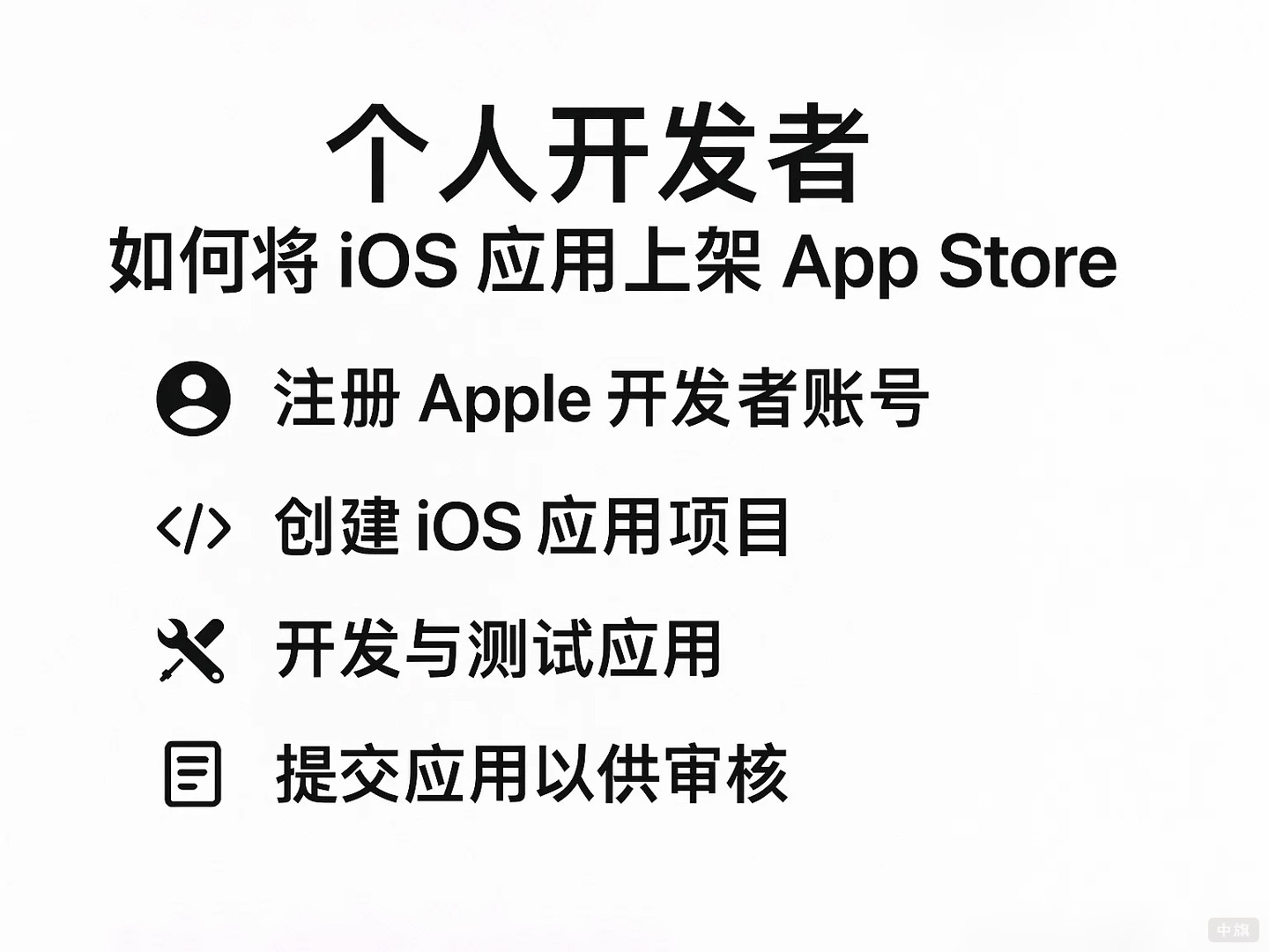 个人开发者如何将iOS应用上架App Store? 个人开发者如何将iOS应用上架App Store?