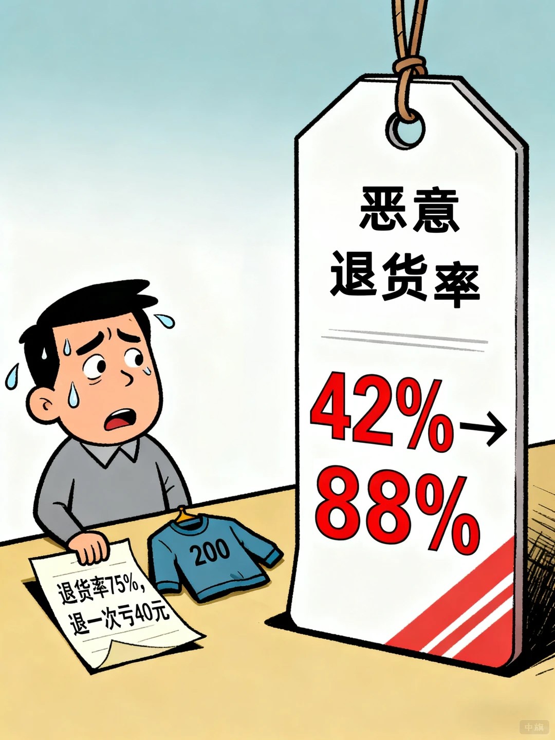 女装退货率持续走高 女装退货率持续走高