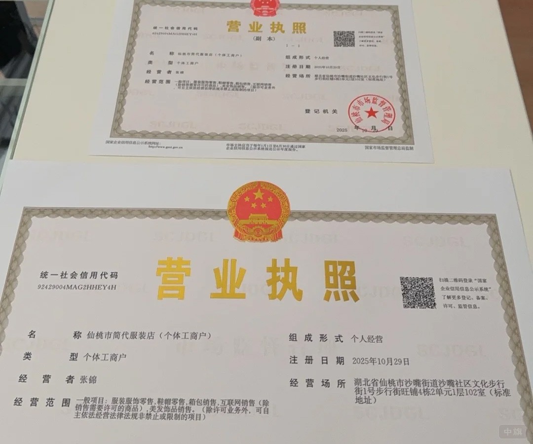 营业执照 营业执照