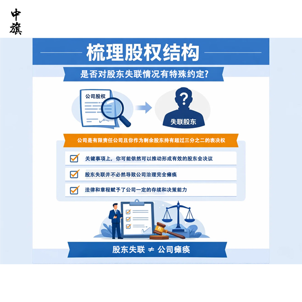股东失联，公司注销卡壳？这三条路可以试试