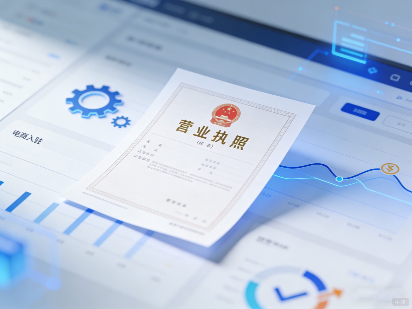 现在电商入驻基本都需要上传营业执照了