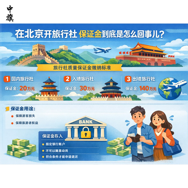 在北京开旅行社保证金到底是怎么回事儿？