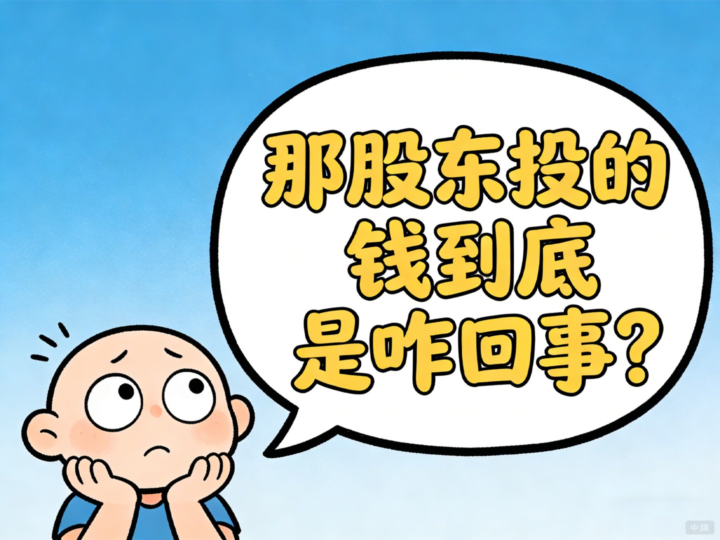 那股东投的钱到底是咋回事？