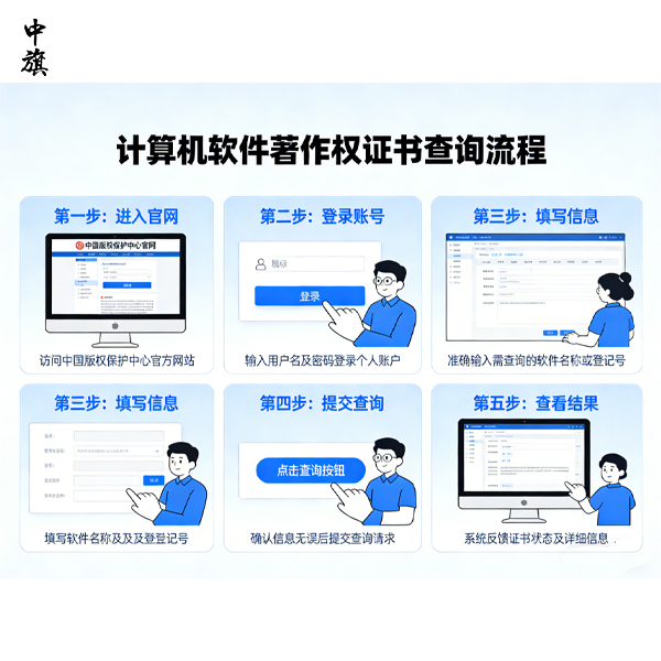 计算机软件著作权证书是怎么查询的？