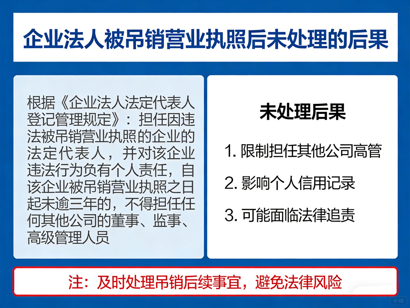 如果执照被吊销后就撒手不管，究竟会发生什么？